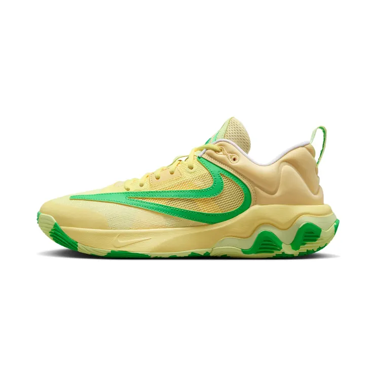 Nike Giannis Immortality 3 “Soft Yellow / Barely Volt / Light Laser Orange / Green Shock” (DZ7533-700)