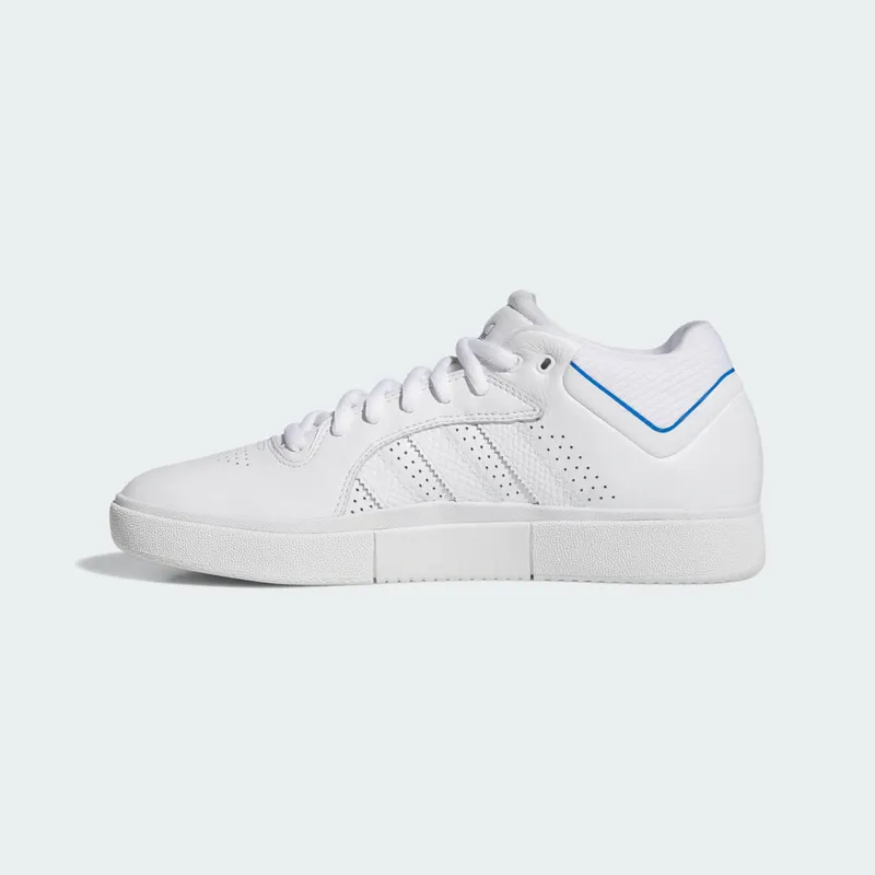 Adidas Tyshawn Shoes Cloud White / Blue Bird / Gold Metallic (JI0867)