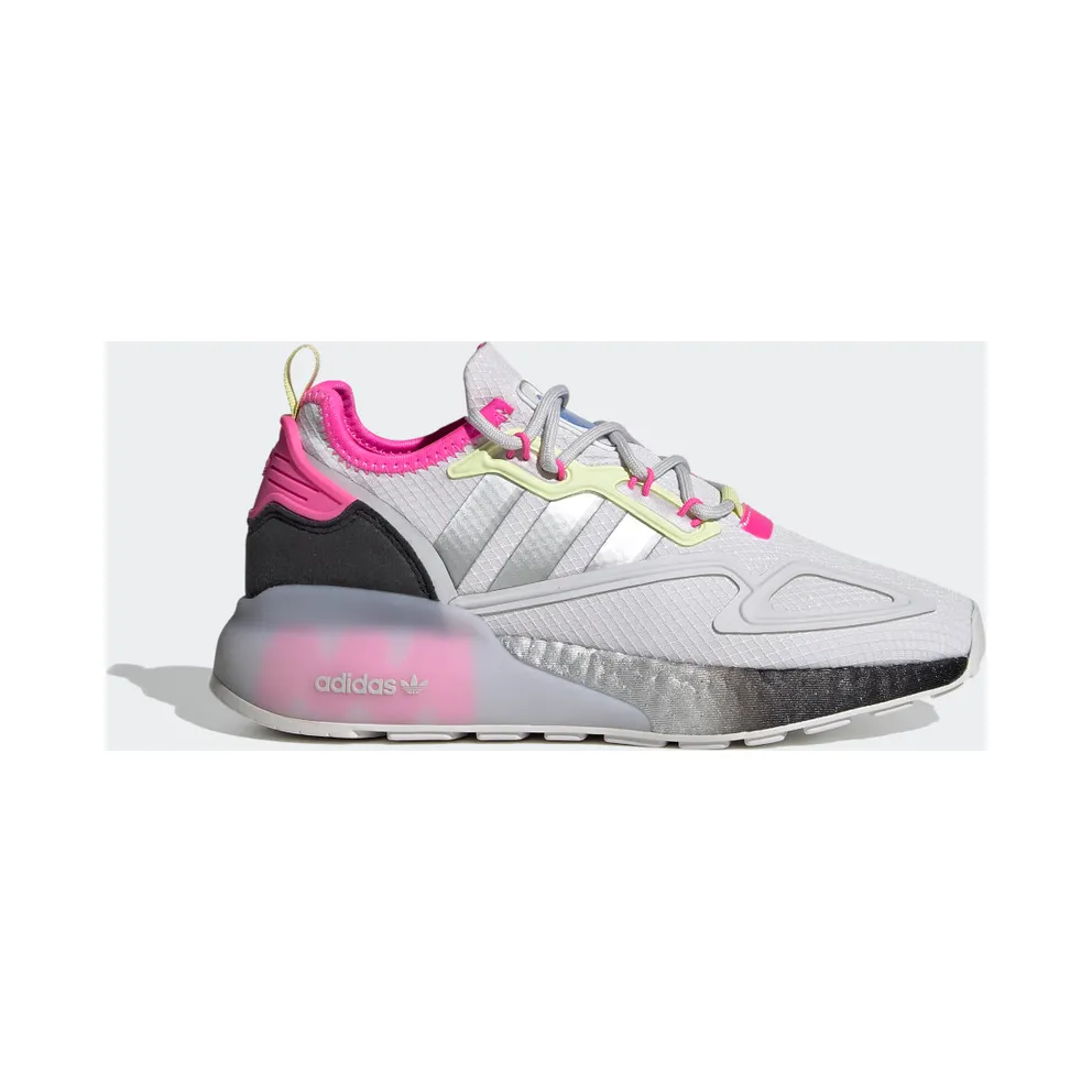 adidas ZX 2K Boost Dash Grey / Silver Metallic / Yellow Tint (FY5695)