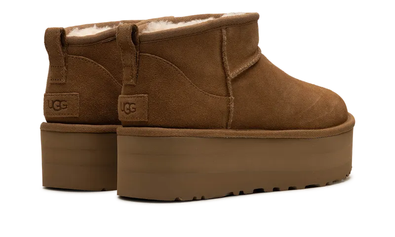 Ugg CLASSIC ULTRA MINI PLATFORM “Chestnut” (1135092-CHE)