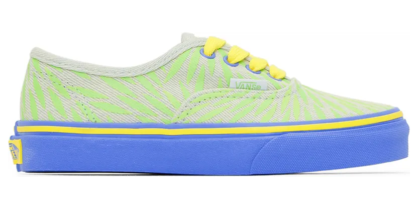 Vans Kids Blue Vault Sarah Andelman Edition Authentic Little Kids Sneakers (VN0A3UIVDNM)