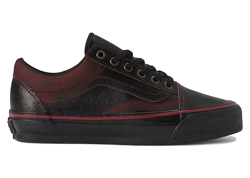 Vans Old Skool Premium Tania Cruz Dark Red Rub-Away (VN000EDAKRK)
