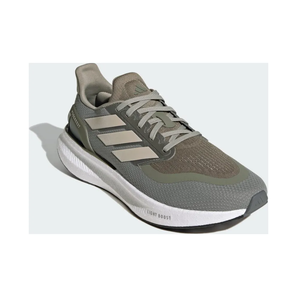 adidas Pureboost 5 Silver Pebble Wonder Beige Olive Strata (IF9195)