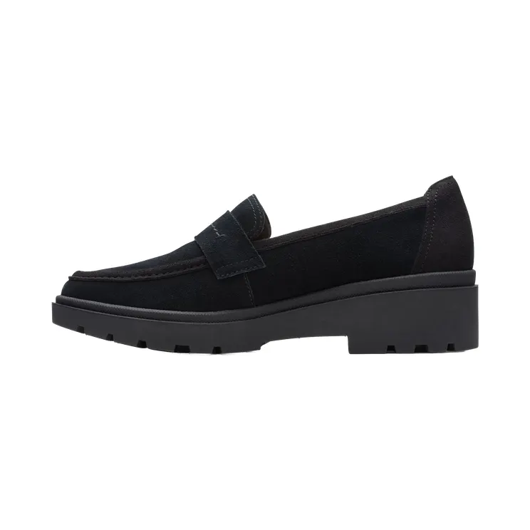 Clarks Calla Ease “Black Suede” (26167687)
