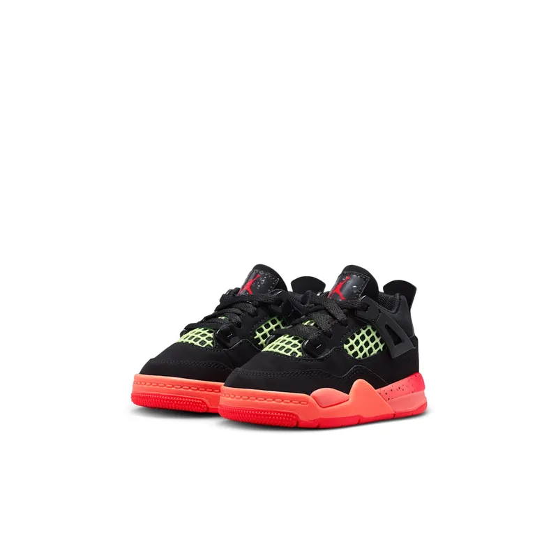 Air Jordan 4 Retro TD “Black Infrared Barely Volt” (II1270-001)