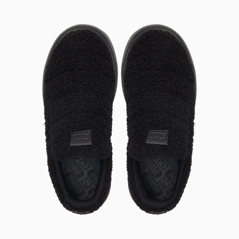 Puma Suede Mayu Slip-On Teddy Black (384887-01)