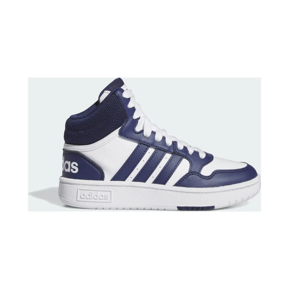 Adidas Hoops Mid Cloud White / Dark Blue / Dark Blue (IG3717)