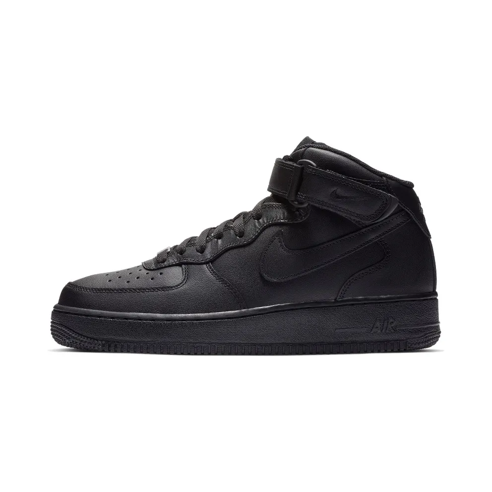 Nike Air Force 1 Mid Black (2016) Black/Black (315123-001)