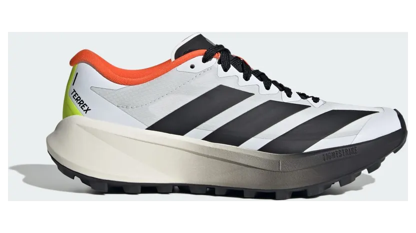 Adidas Terrex Agravic 4 Trailrunningschoenen Cloud White / Core Black / Semi Impact Orange (KK1136)