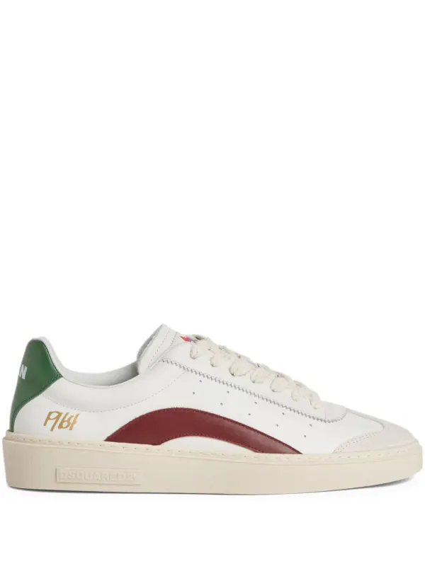 DSQUARED2 Rider aus Leder – White (SNM044101504118)