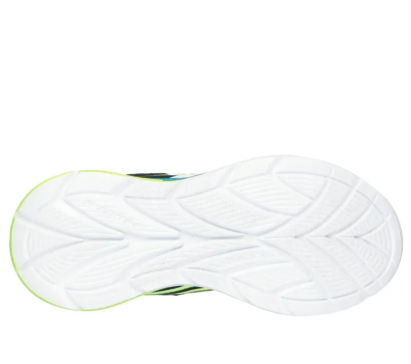 Skechers S-Lights: Flex-Glow Ultra Sneaker Black/Blue/Limoen