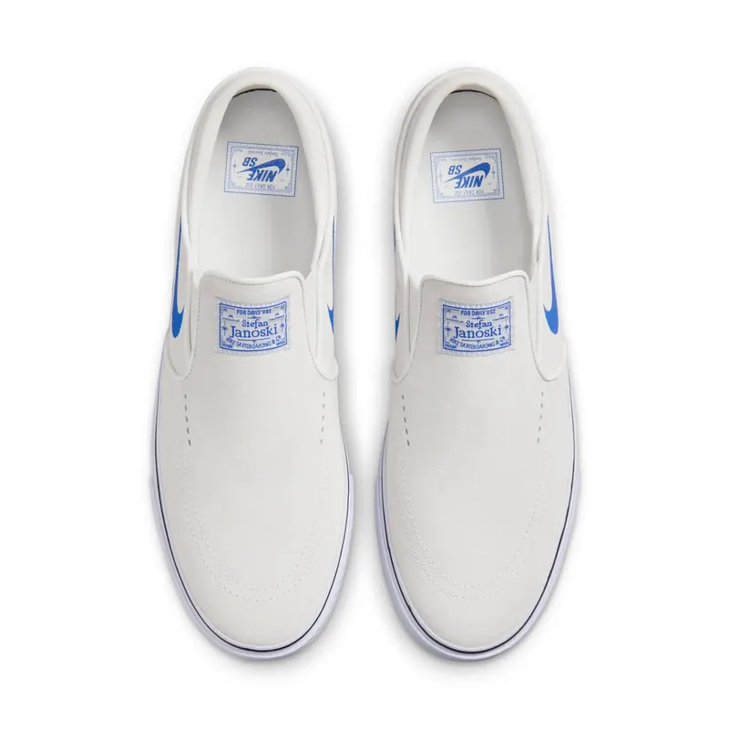 Nike SB Stefan Janoski+ Slip Summit White Hyper Royal (FN5893-101)