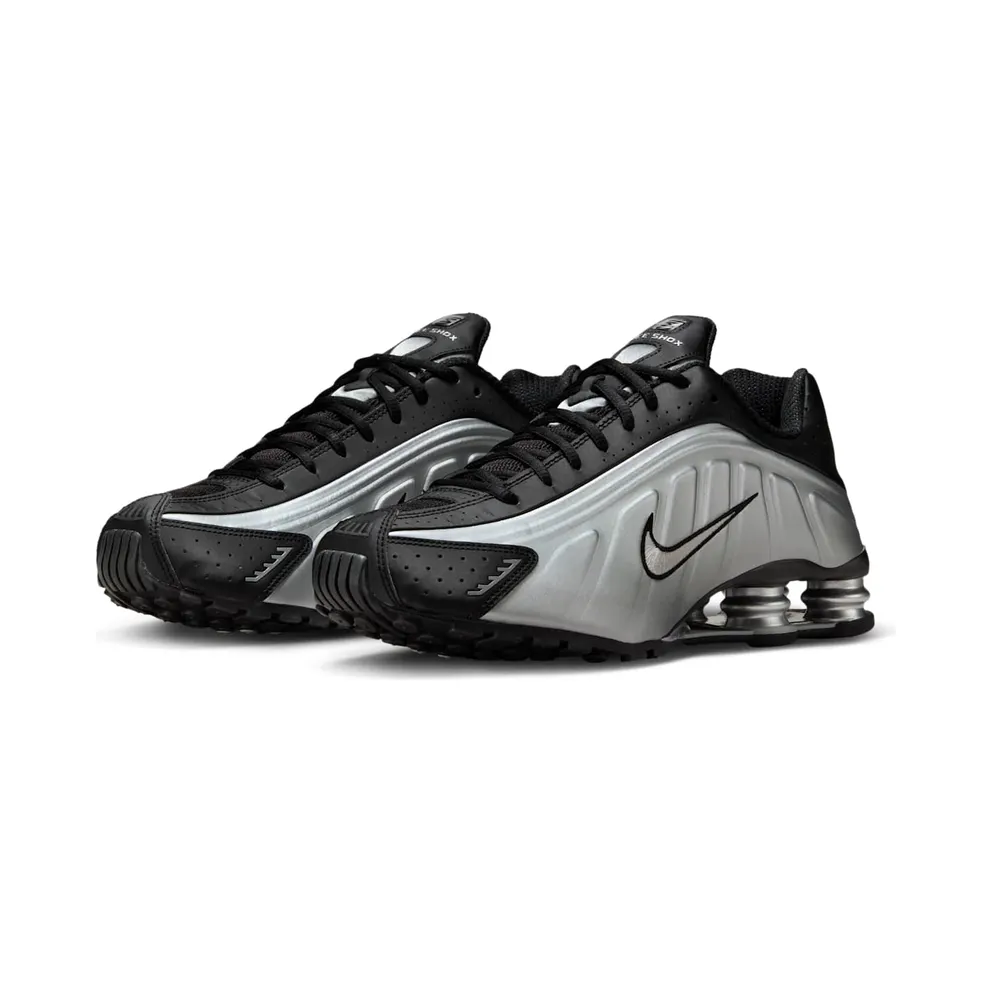 Nike Shox R4 “Metallic Silver / Black” (HQ1988-007)