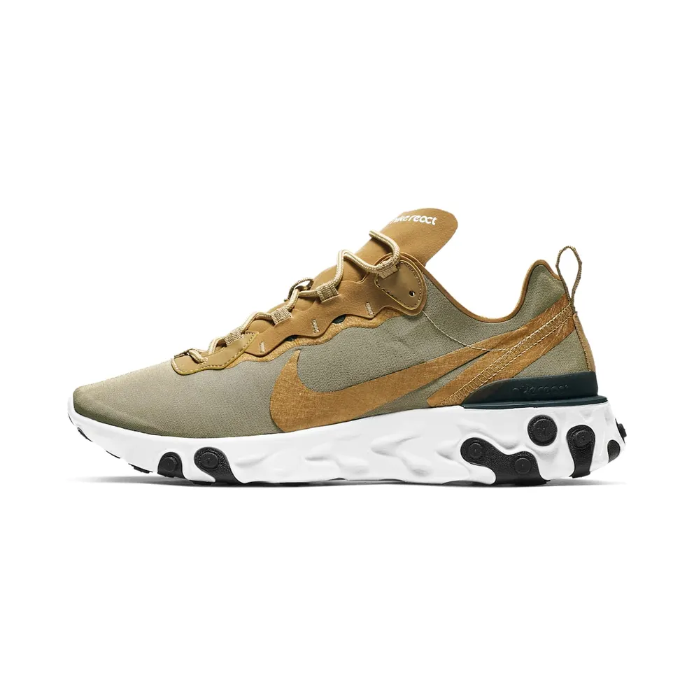 Nike React Element 55 Metallic Gold (BQ6166-700)
