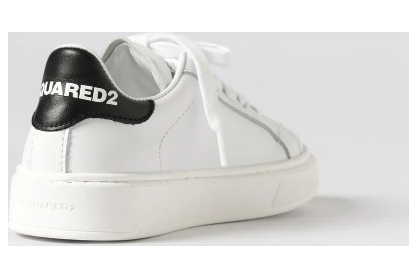 Dsquared2 Leather Sneakers White (827611) (2)