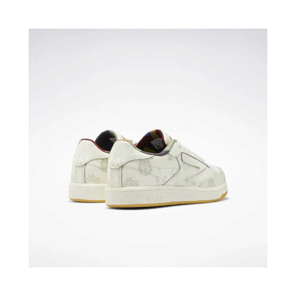Reebok Kung Fu Panda Club C 85 Shoes Classic White / Paper White / Beige