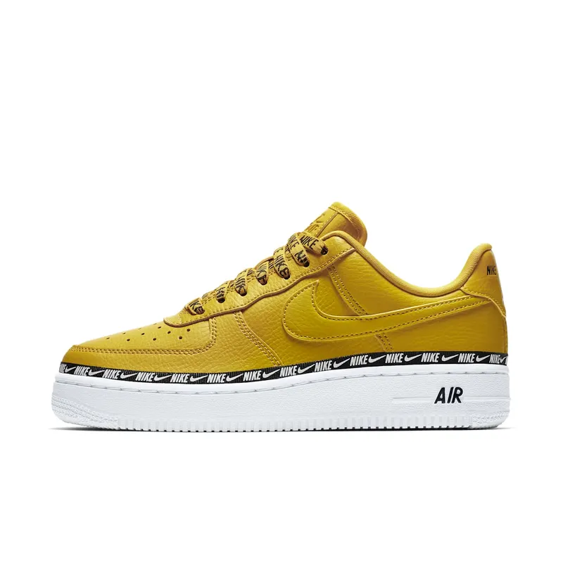 Nike Air Force 1 Low Overbranding Bright Citron (W) Bright Citron/Bright Citron-Black-White (AH6827-700)