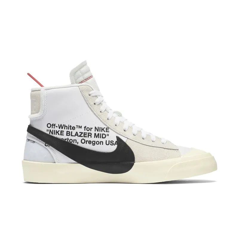 Nike Blazer Mid Off-White White/Black-Muslin (AA3832-100)