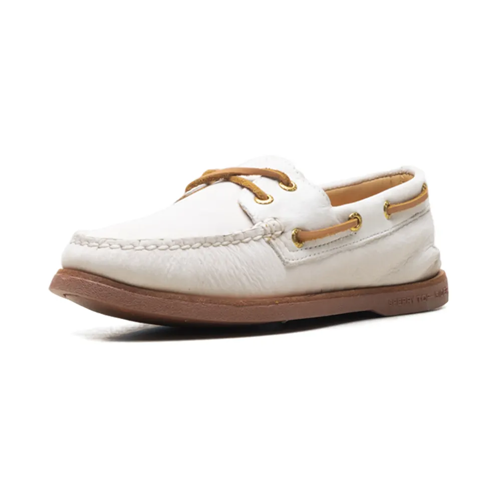 Sperry Gold Cup Authentic Original 2-Eye Freeport “WHITE” (STS22140)