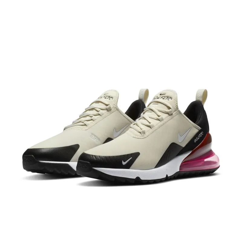Nike Air Max 270 Golf Light Bone Hot Punch Light Bone/Black-Hot Punch-White (CK6483-002)