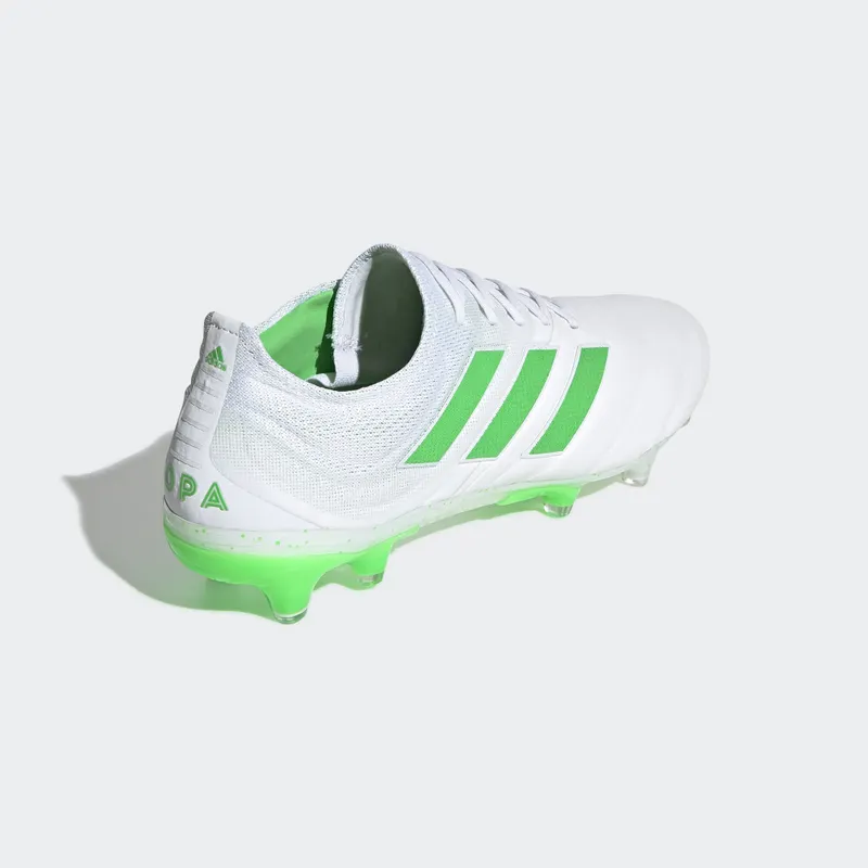 adidas Copa 19.1 Firm Ground Cloud White Solar Lime Cloud White/Solar Lime/Cloud White (BB9186)