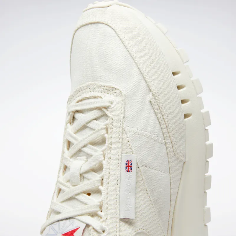 Reebok Classic Leather Legacy Grow Shoes Chalk / Chalk / Chalk