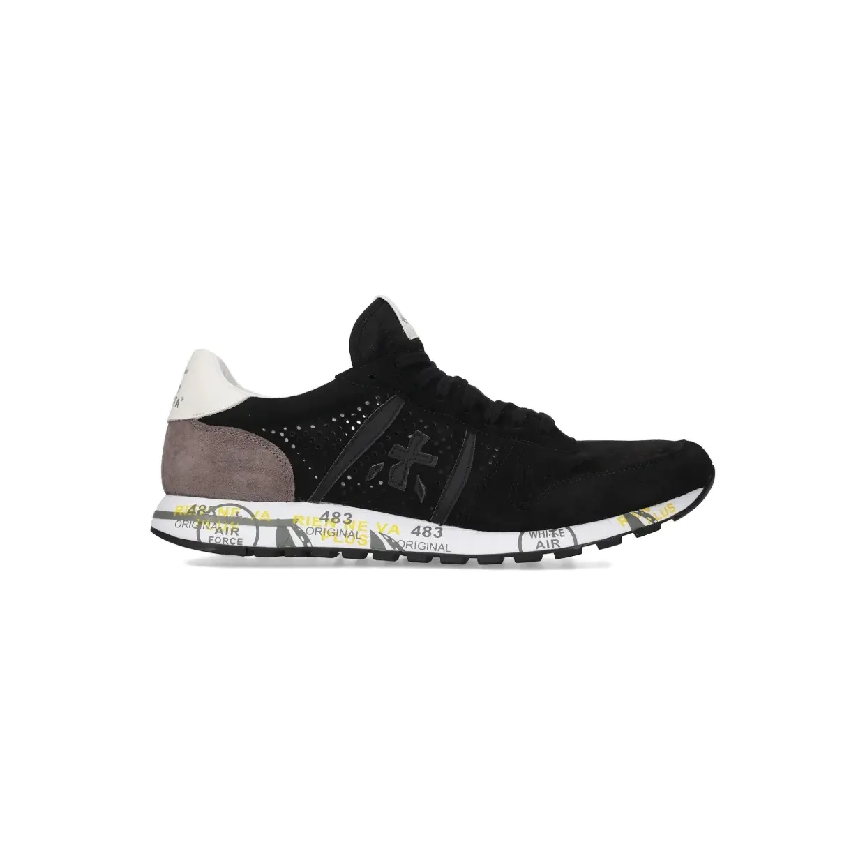 Premiata Eric geperforeerde “Black” (ERIC8232)