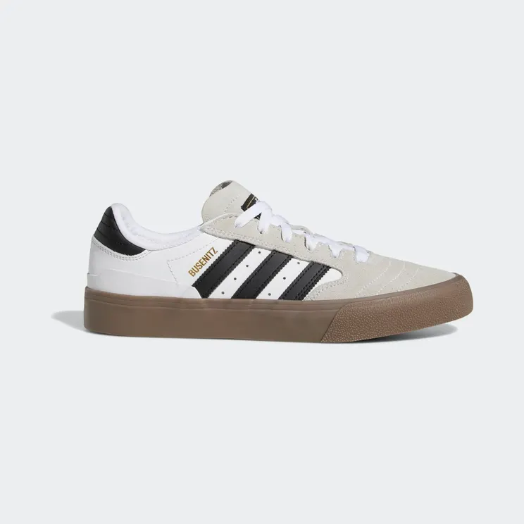 adidas Busenitz Vulc II Cloud White / Core Black / Gold Metallic (GW3190)