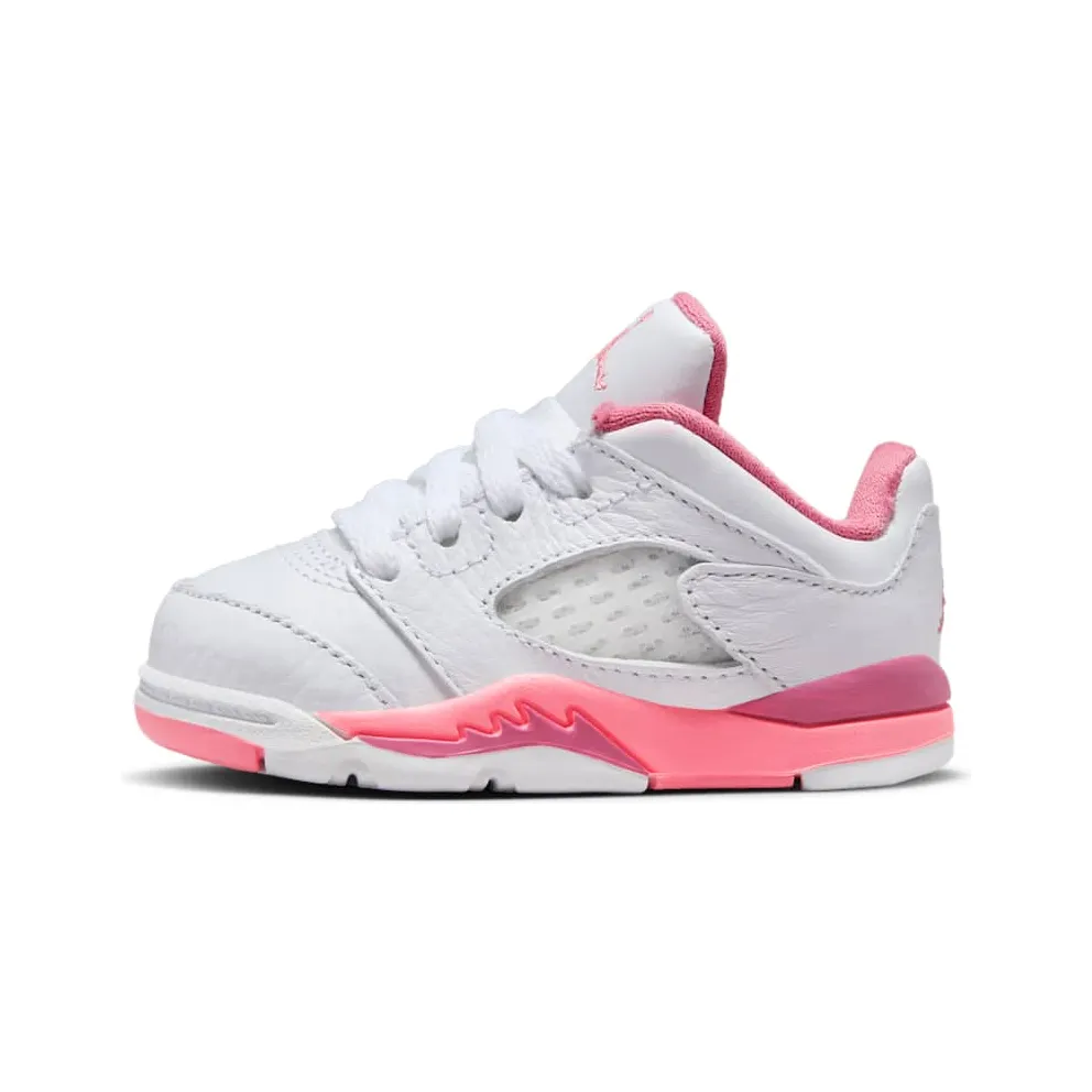 Jordan 5 Retro Low White Desert Berry Black Coral Chalk (DX4391-116)