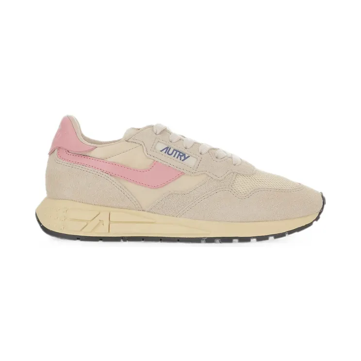 Autry Panelled Low-top “Neutrals/Pink” (WWLW UT61)
