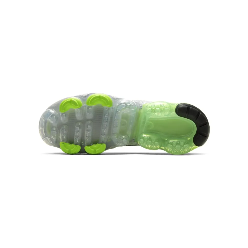 Nike Air VaporMax Flyknit 3 Vast Grey Electric Green Vast Grey/Electric Green-White-Off Noir (AJ6900-011)
