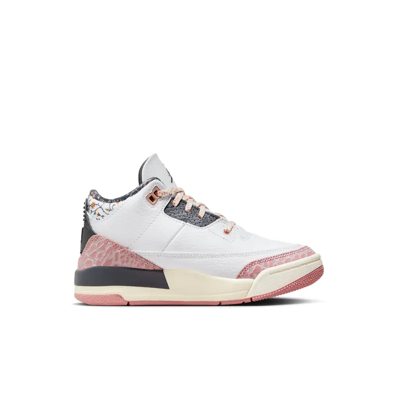 Air Jordan 3 PS “White/Red Stardust” (FQ9174-100)