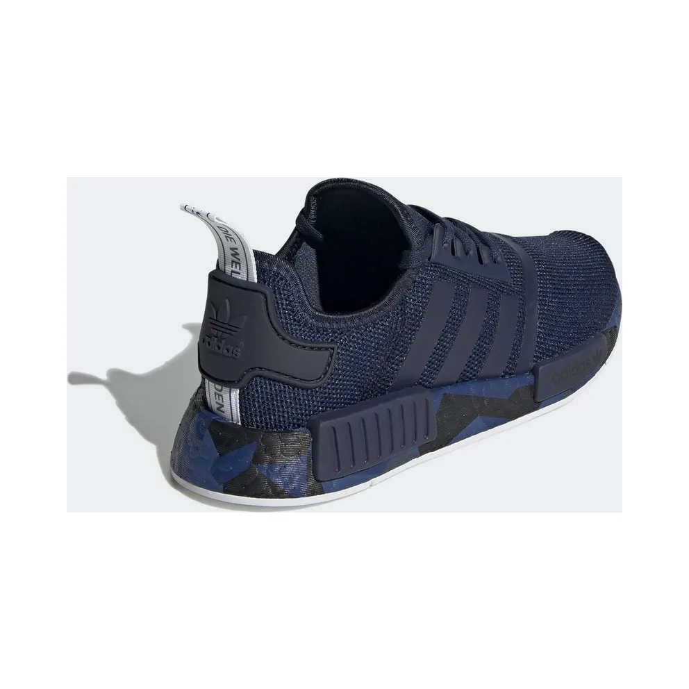 adidas NMD R1 Collegiate Navy (GS) Collegiate Navy/Collegiate Navy/Cloud White (FU6679)