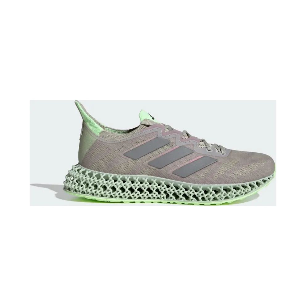 adidas 4DFWD 3 Putty Grey Matte Silver Green Spark (ID3499)