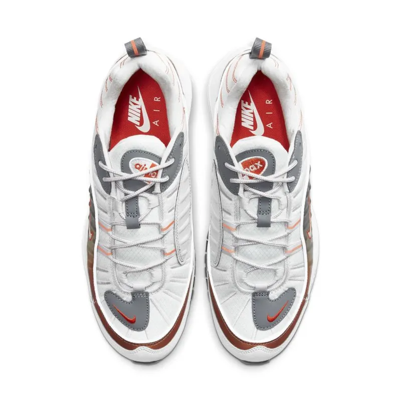 Nike Air Max 98 SE Vast Grey Vast Grey/Team Orange/Smoke Grey (CD0132-002)