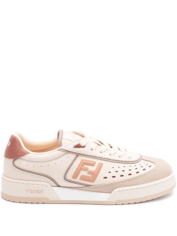 Fendi Match Leather Sneakers 8E8670ASB2F1RUY