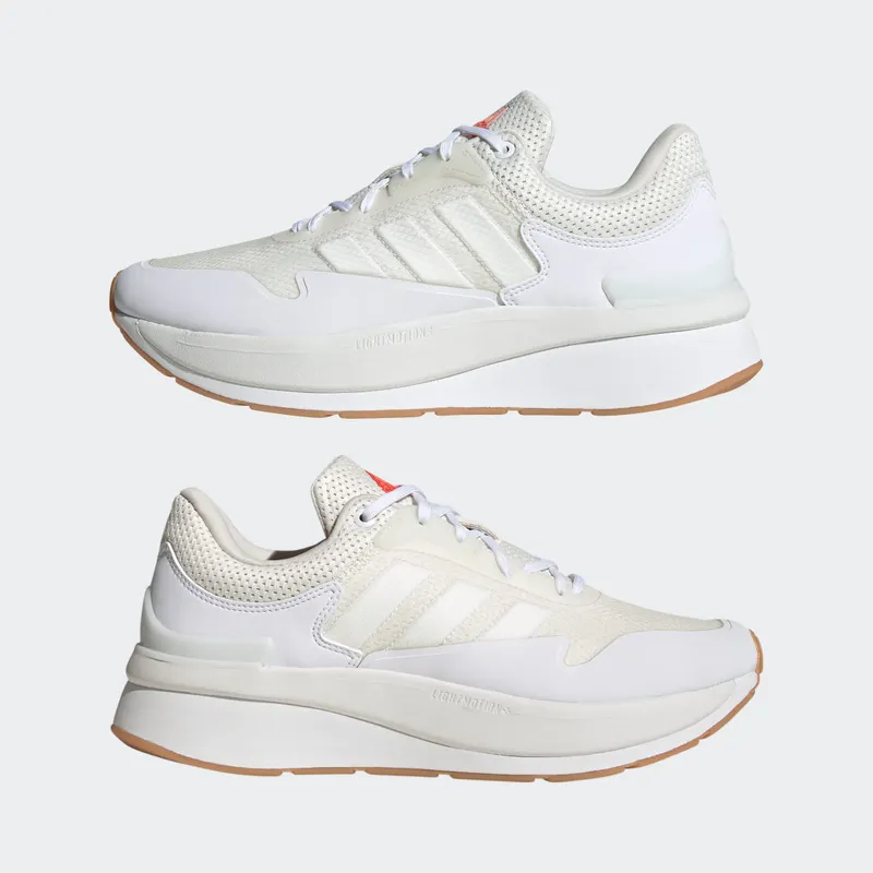 Adidas ZNCHILL LIGHTMOTION+ Lifestyle Adult Shoe Cloud White / Cloud White / Bright Red (GX6851)