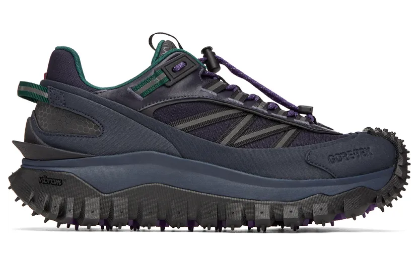 Moncler Grenoble Navy Trailgrip GTX Sneakers (H20974M00010M2058)