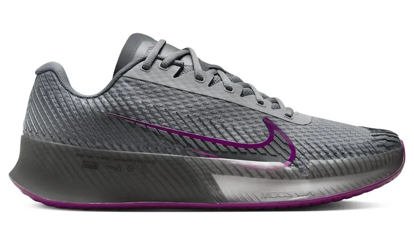Nike Court Air Zoom Vapor 11 HC Smoke Grey Dark Smoke Grey Sangria Black (DR6966-005)