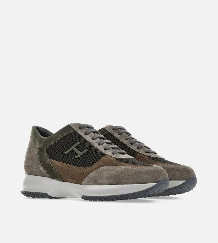 Hogan Interactive Brown Green Grey (HXM00N0Q101MH6543L)