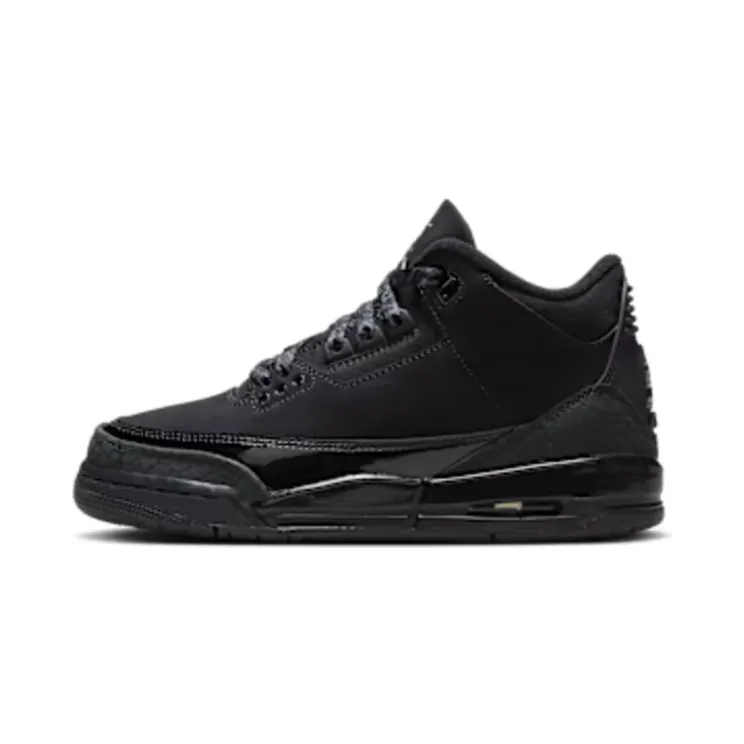 Air Jordan 3 GS Black Cat “Black / White / Dark Charcoal” (DM0967-001)