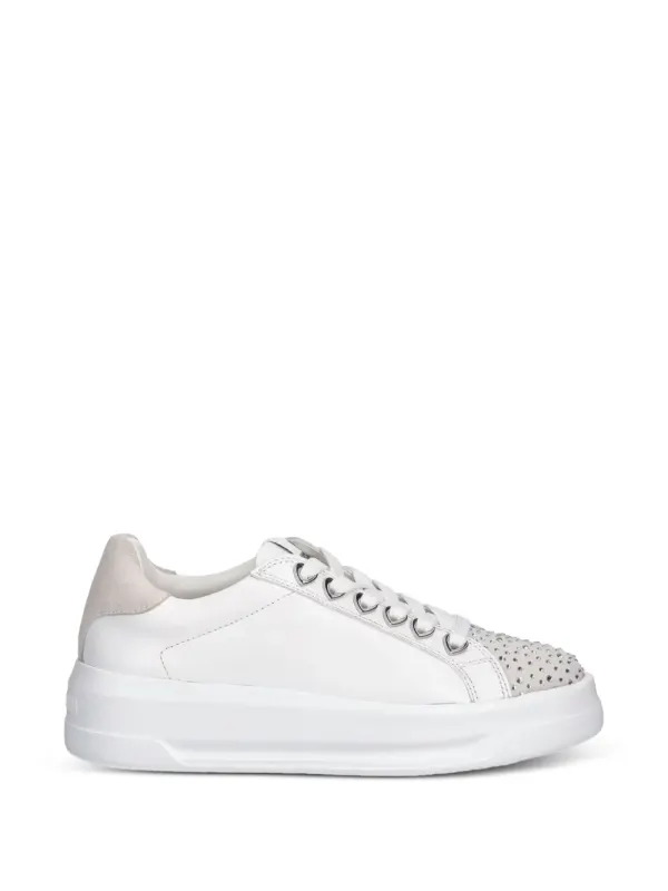 Love Moschino rhinestone-embellished – White (JA15035G1OIAB)
