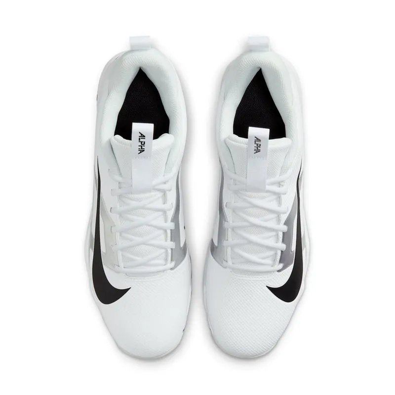 Nike Alpha Menace 4 Shark White Metallic Silver Photon Dust Black (FN0028-100)