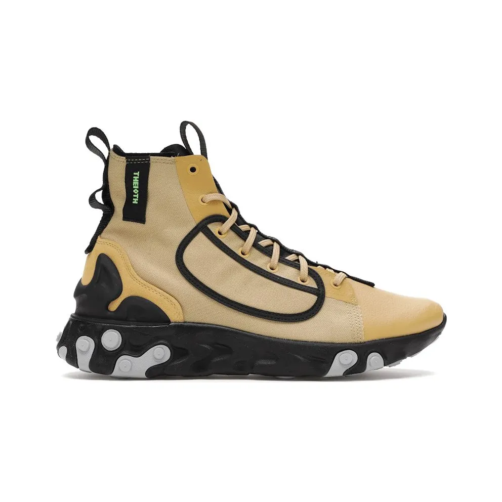 Nike React Ianga Club Gold Club Gold/Electric Green-Black-Wolf Grey (AV5555-700)
