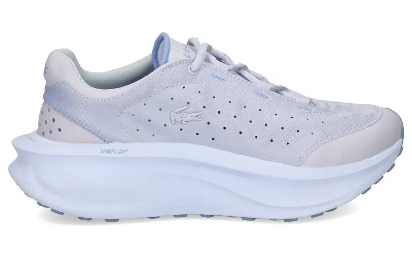 Lacoste Neo Run sneakers met geperforeerd logo – Beige (51SFA0031)