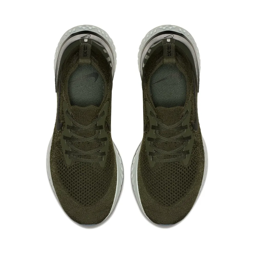 Nike Epic React Flyknit Olive (W) Cargo Khaki/Black-Sequoia (AQ0070-300)