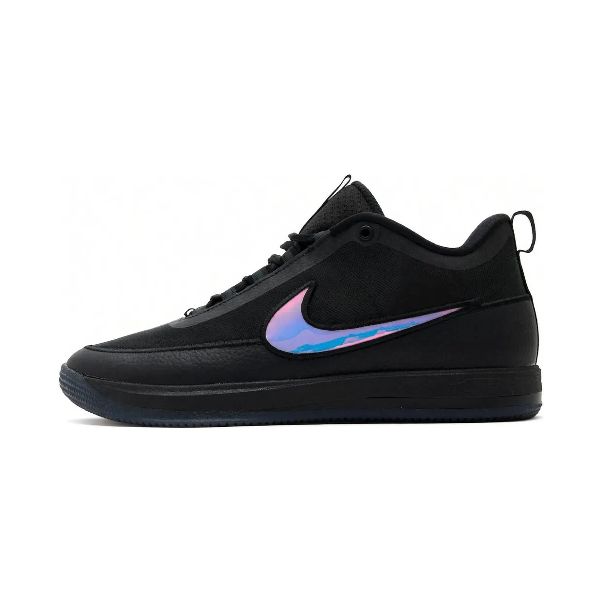 Nike Book 2 Desert Night: zwart met een Swoosh die verschiet (FZ7013-003)