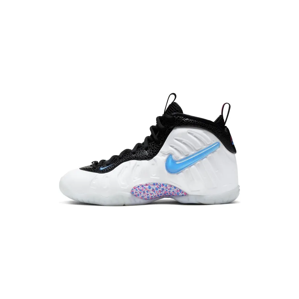 Nike Air Foamposite Pro 3D(GS) White/Blue Hero-Red Orbit-Indigo Force (644792-102)