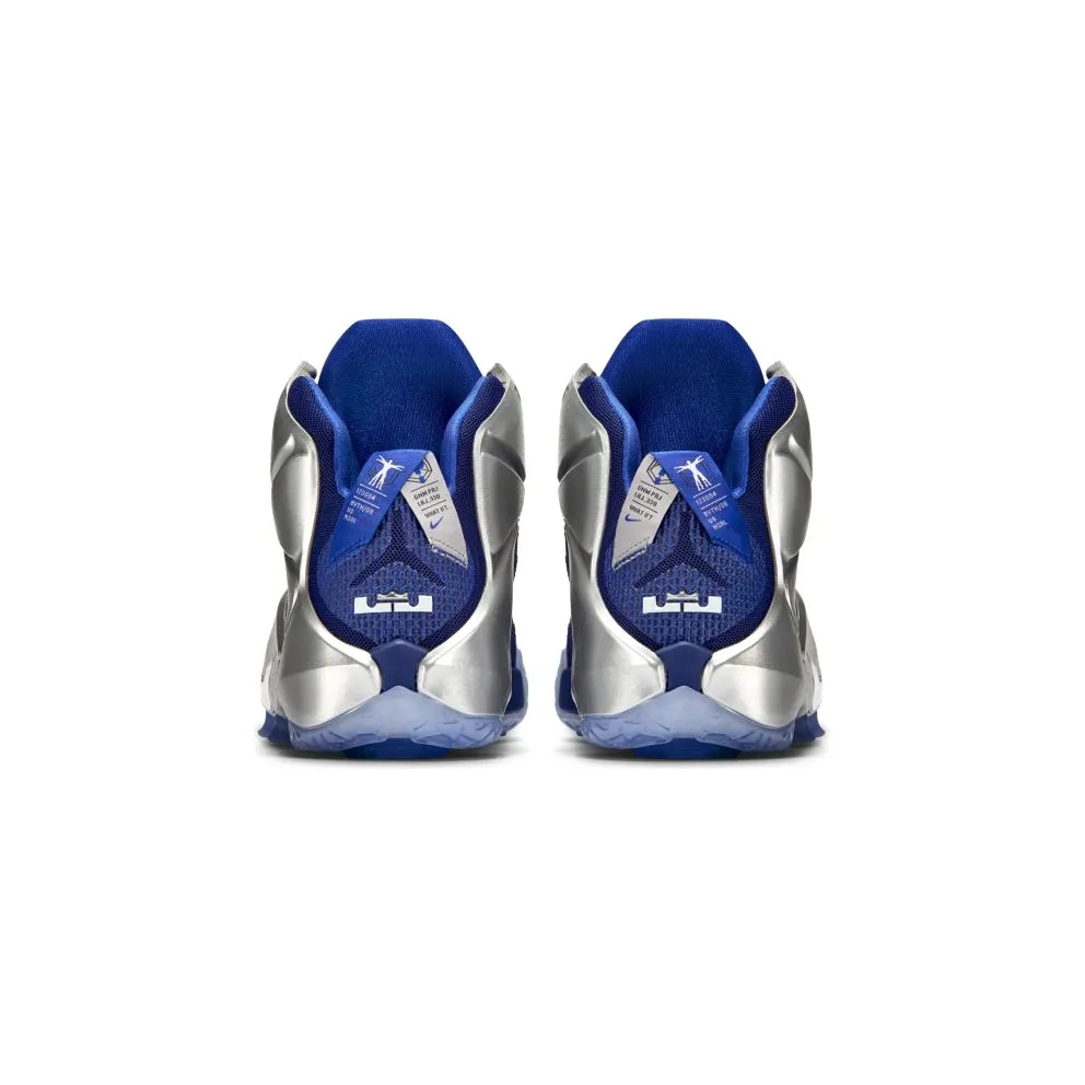Nike LeBron 12 What If Deep Royal Blue/Metallic Silver/Lyon Blue (684593-410)