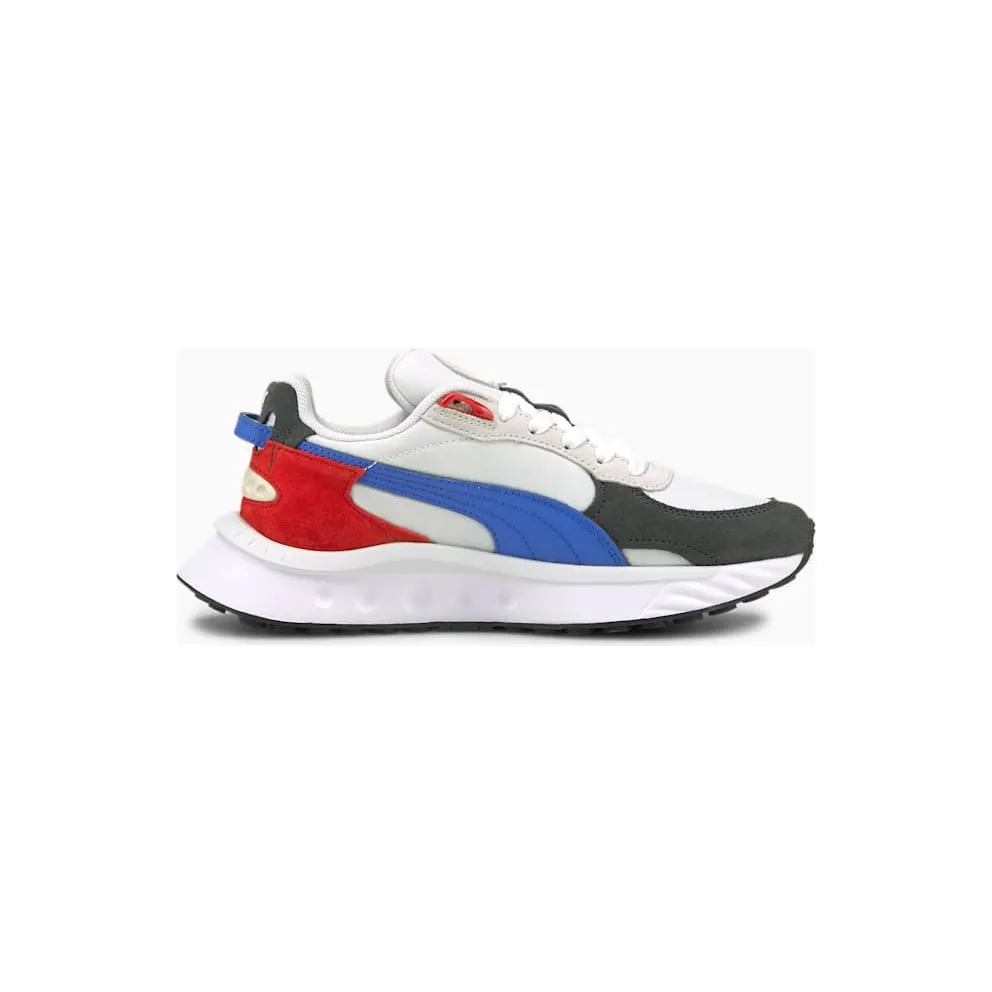 Puma Wild Rider Rollin’ Jugend Schwarz/Weiß (382028-03)